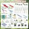 Needle Felting Kit for Beginners, Wool Roving 40 Rolls, Felting Needles, Needle Felting Tools Kit with Spiral, Cone, Triangle Felting Needles,Wool Felting Pad, Felting Supplies